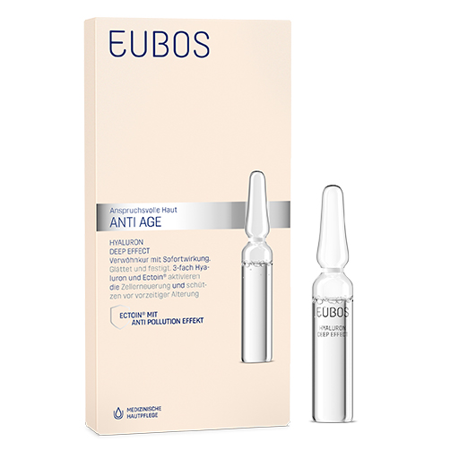 EUBOS ANTI-AGE Hyaluron Deep Effect Ampullen - Kosmedi24 ist die  Versandapotheke und Online-Shop für hochwertige und günstige Kosmetik  bekannter Marken. Hautpflege, Gesichtspflege, Körperpflege. Medikamente.  Nahrungsergänzungsmittel. Vitamine
